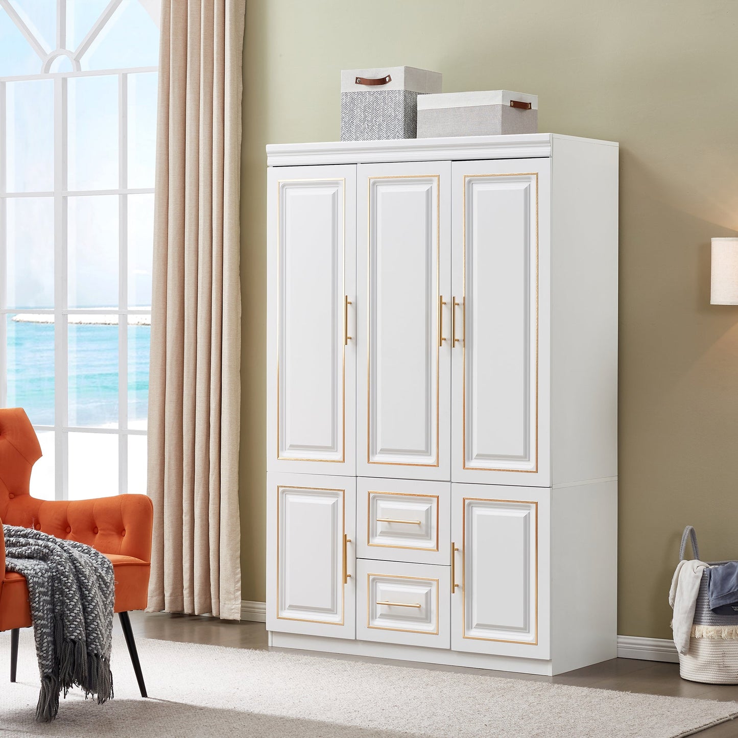 White Bathroom Cabinet