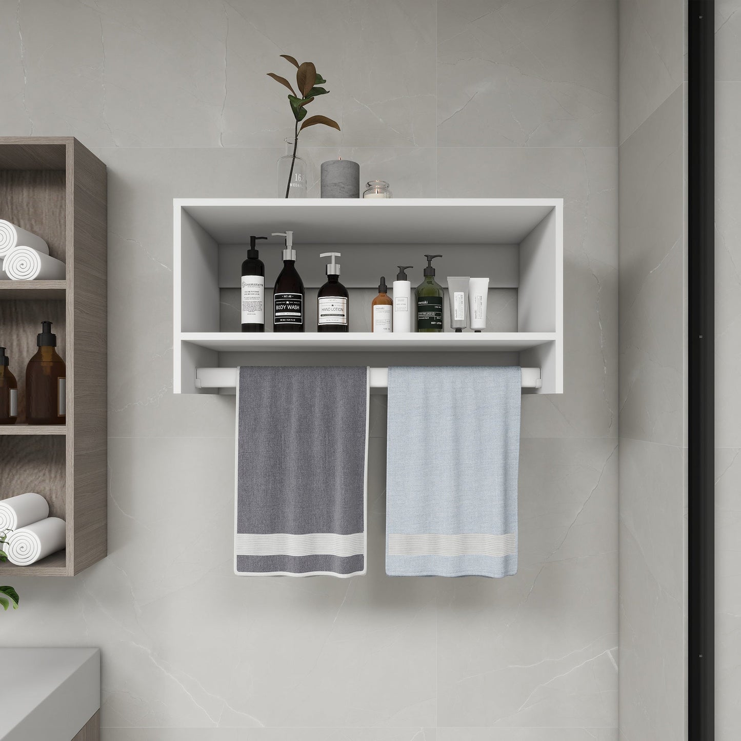 B2 Bathroom Shelves (32" W x 16" D x 16" H)