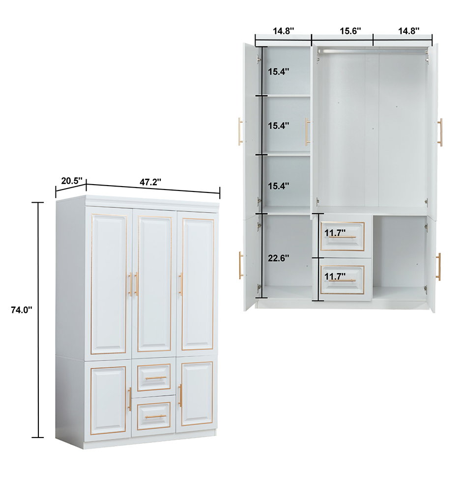 White Bathroom Cabinet